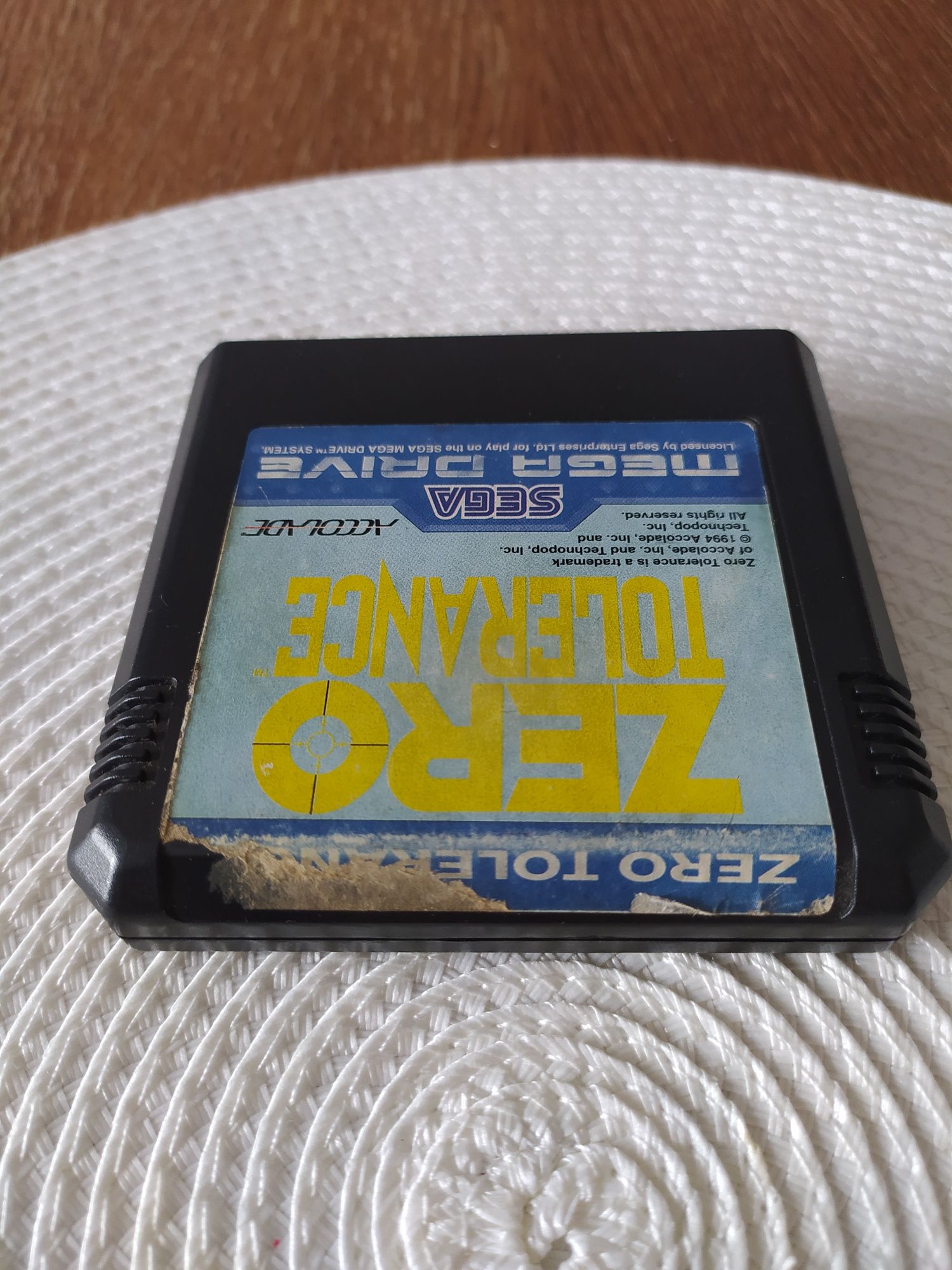 Zero Tolerance Sega Mega Drive
