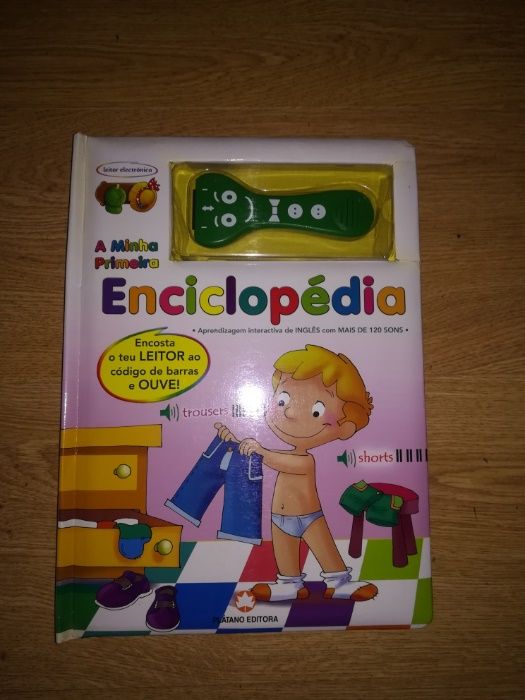 "A minha primeira enciclopédia" Inglês (com Leitor Electrónico)