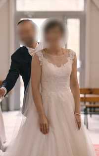 OKAZJA Suknia ślubna Justin Alexander 8852 rozmiar 36