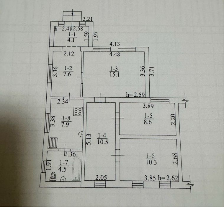 Продаж будинку 68 м на вул Київська без %