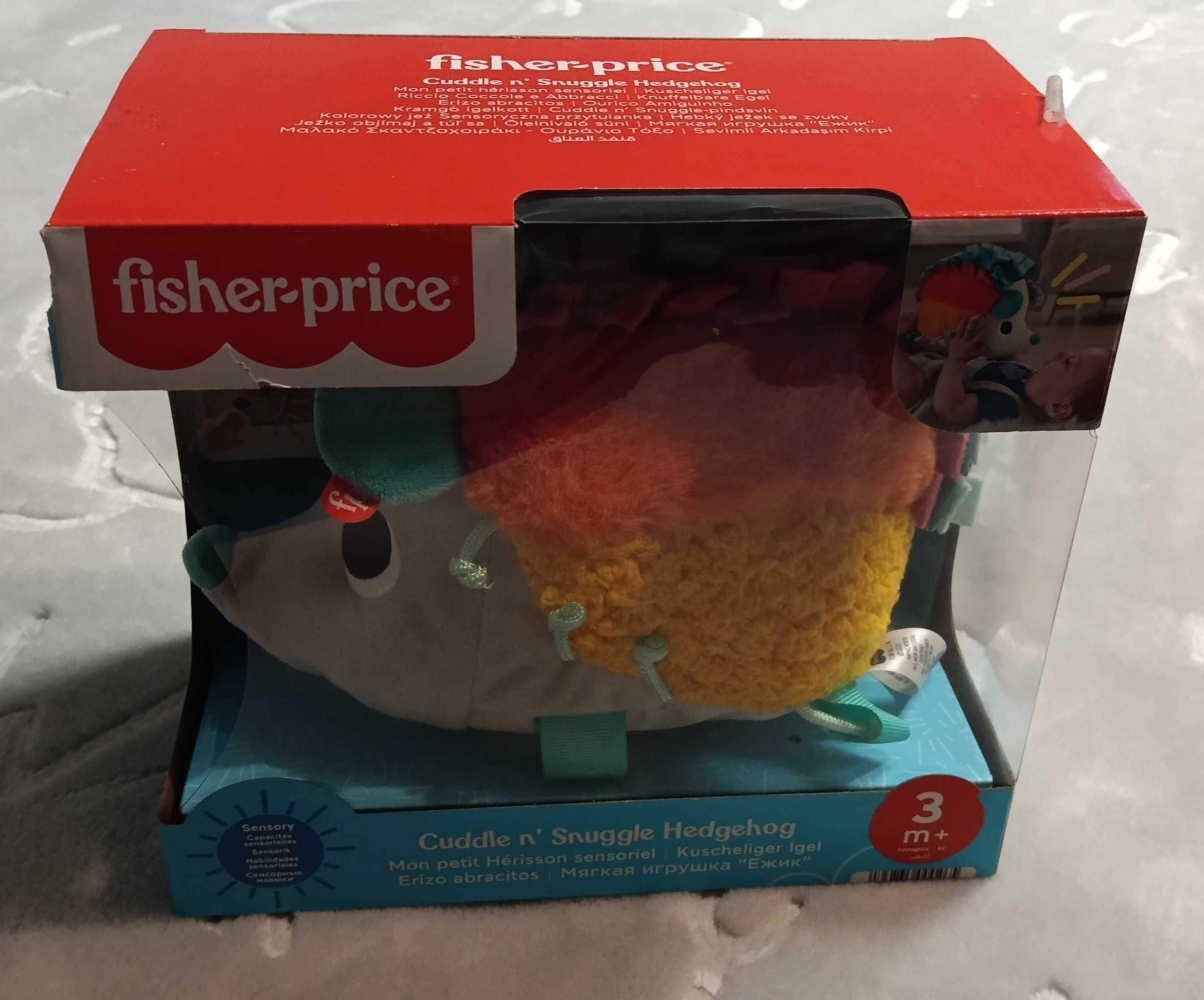 Jeż Fisher Price , przytulanaka sensoryczna