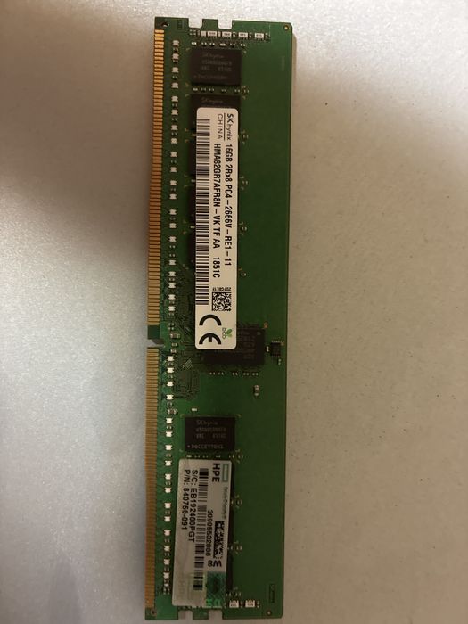 Memoria HP 16gb (servidor)