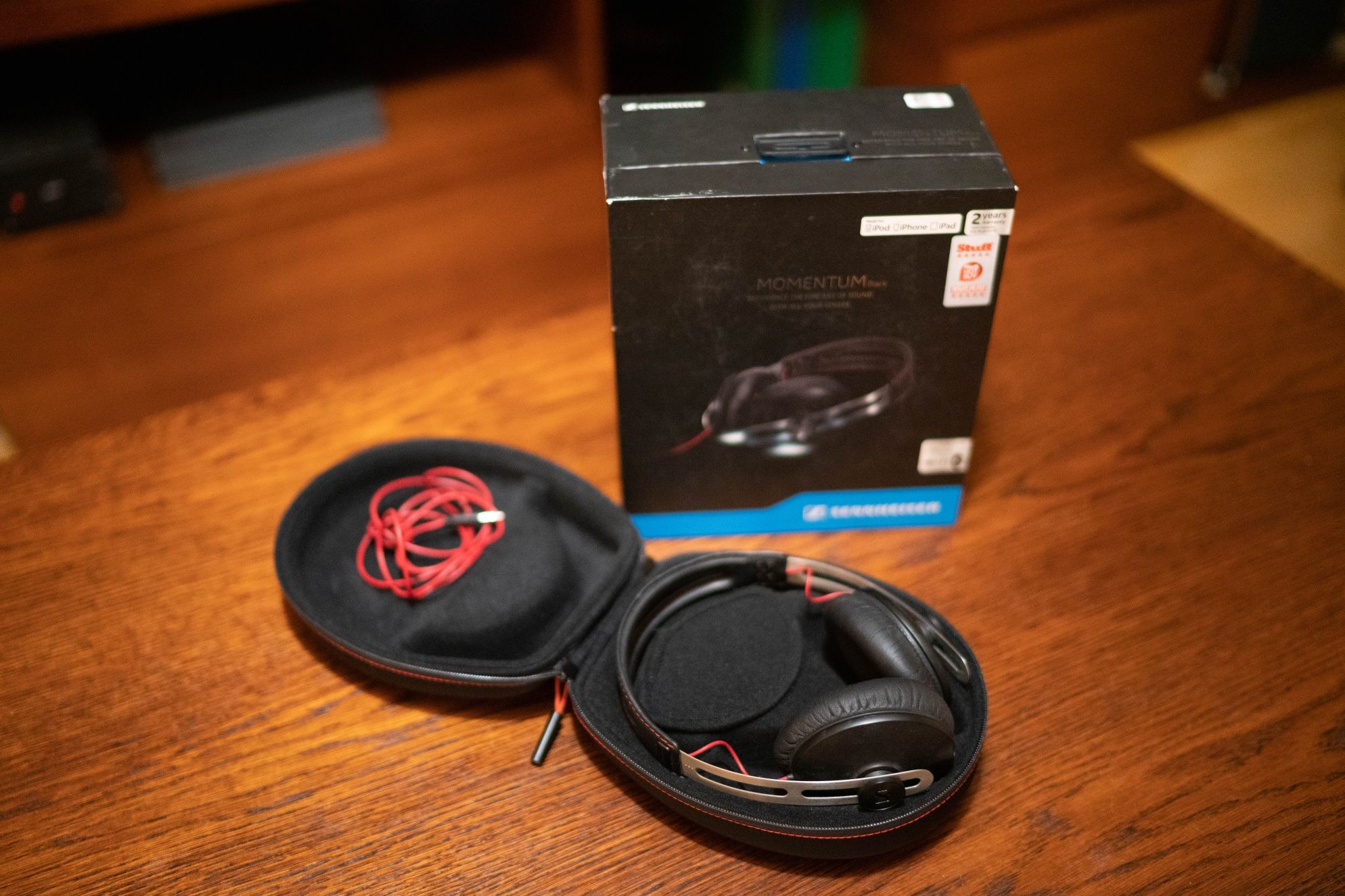 Słuchawki Sennheiser Momentum black over-ear