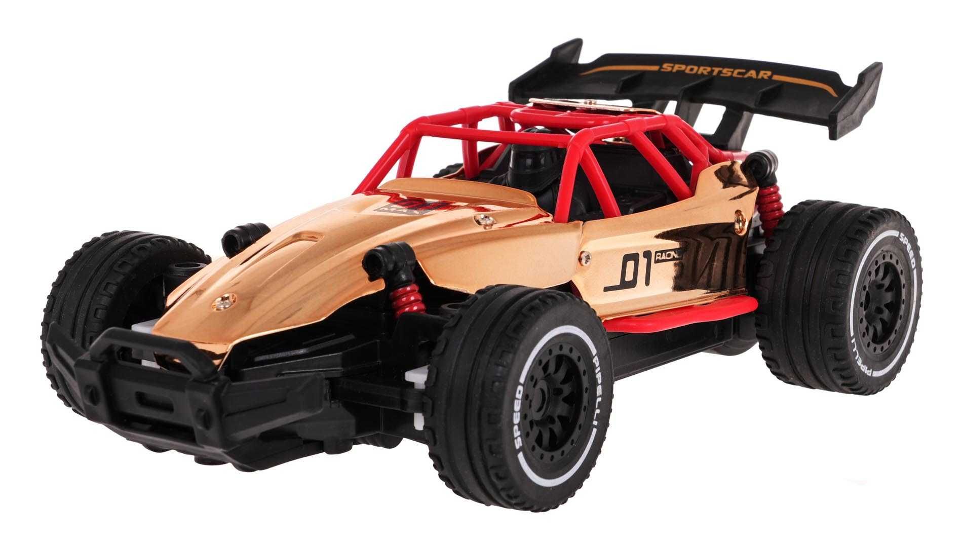 Metalowe Autko RACING 01 Złote R/C ZRC.36811