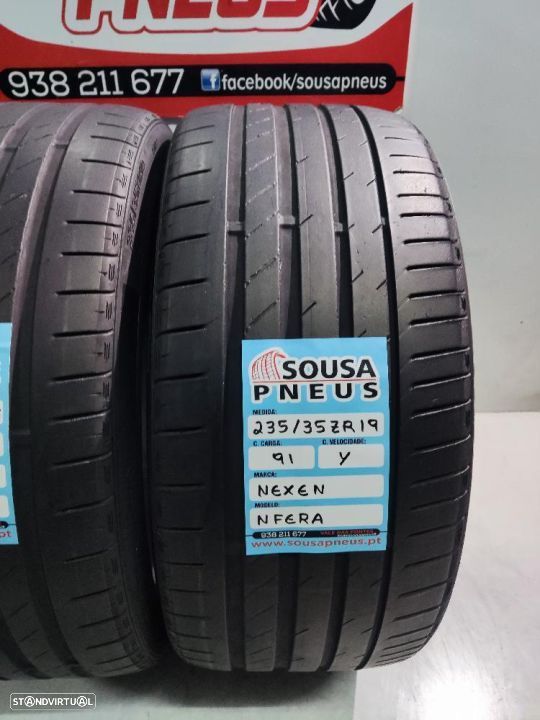 2 pneus semi novos 235-35r19 nexen - oferta dos portes 140 EUROS