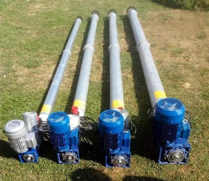 Rura ocynkowana, element do materiałów sypkich  JAKOŚĆ
