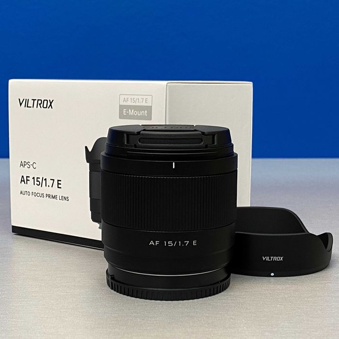 Viltrox AF 15mm f/1.7 STM ASPH ED (Sony E) - NOVA - 3 ANOS DE GARANTIA