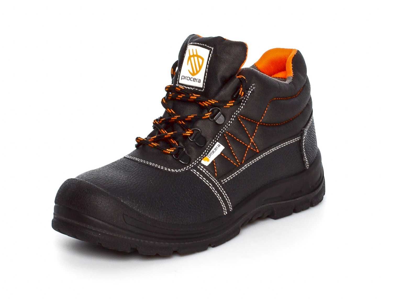 Buty robocze ochronne Trzewiki BHP z Podnoskiem. FORCE S3 SRC Rozm. 37