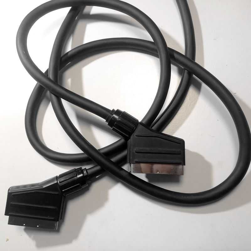 Kabel EURO SCART 1,5m Dekoder Tuner TV DVD VHS