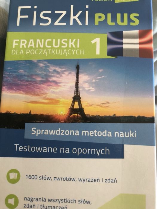 Francuski fiszki plus 1600 słów