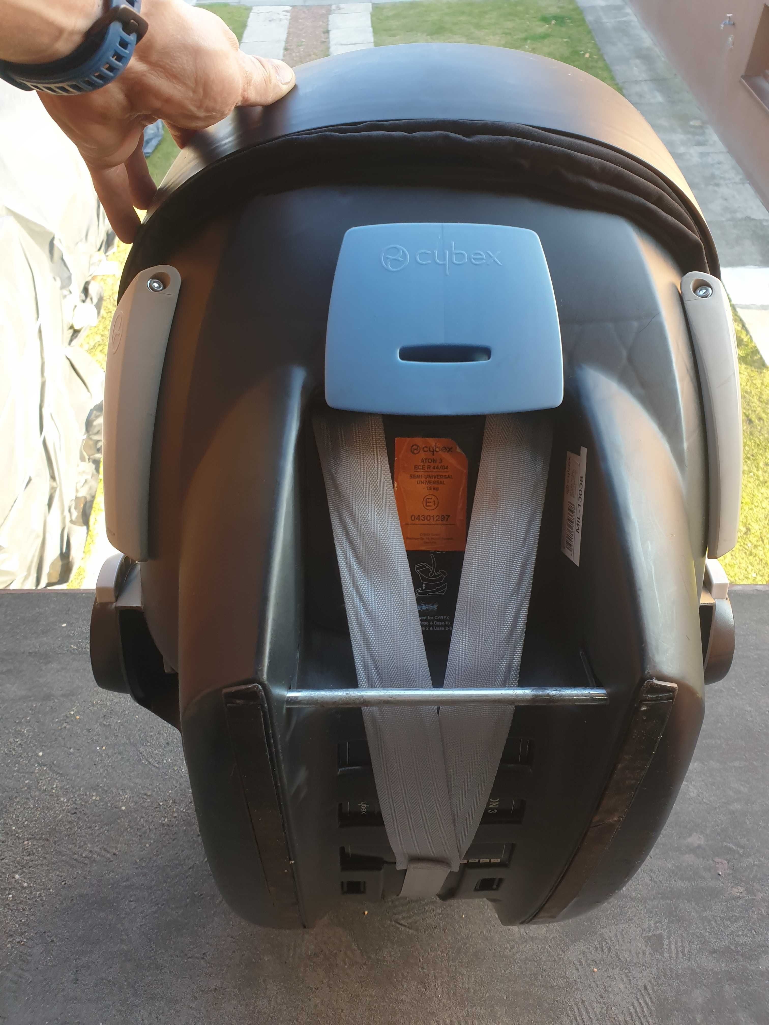 Fotelik Cybex Aton 3 + baza isofix 0-13 kg Atest ADAC