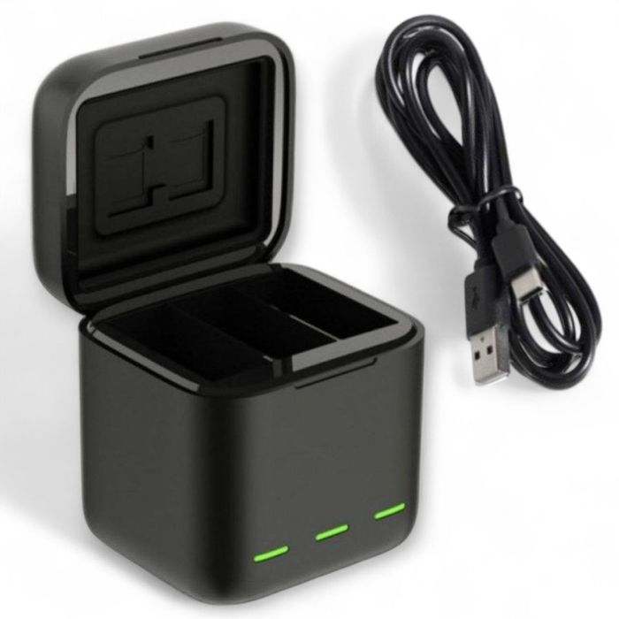 Бокс для екшн камер/Зарядний пристрій Telesin для GoPro 9/10/11/12