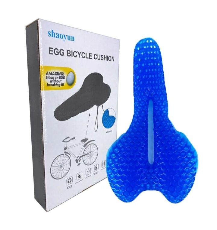 Гелева подушка для сидіння  велосипеда амортизація Egg bicycle