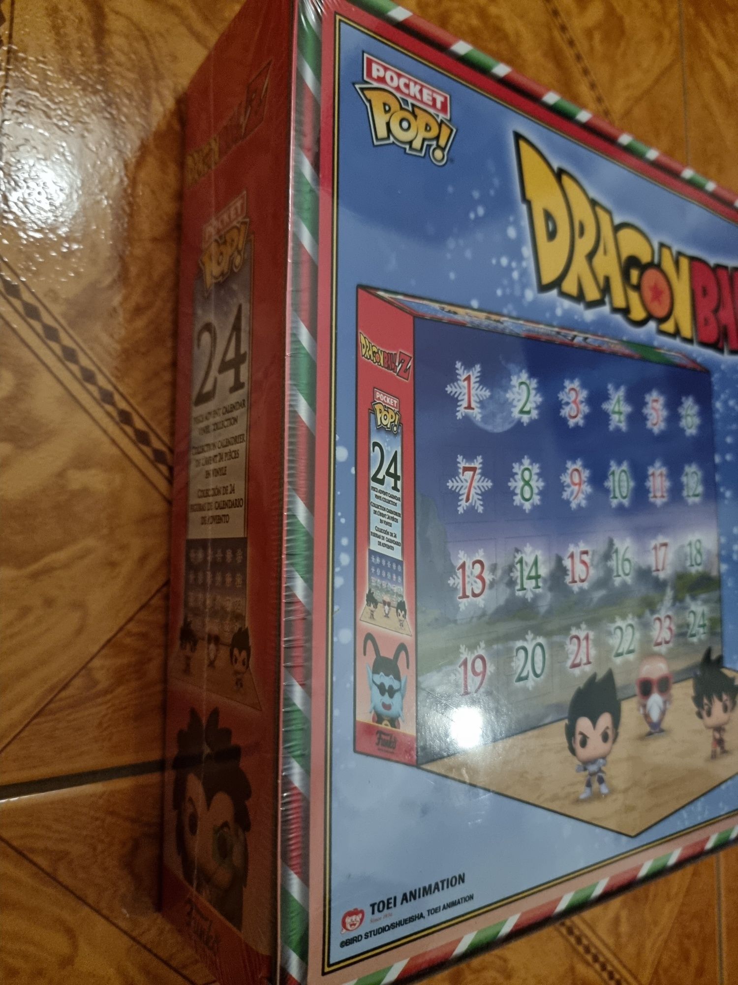 Funko pocket pop Calendario Advento com 24 figuras Dragonball z