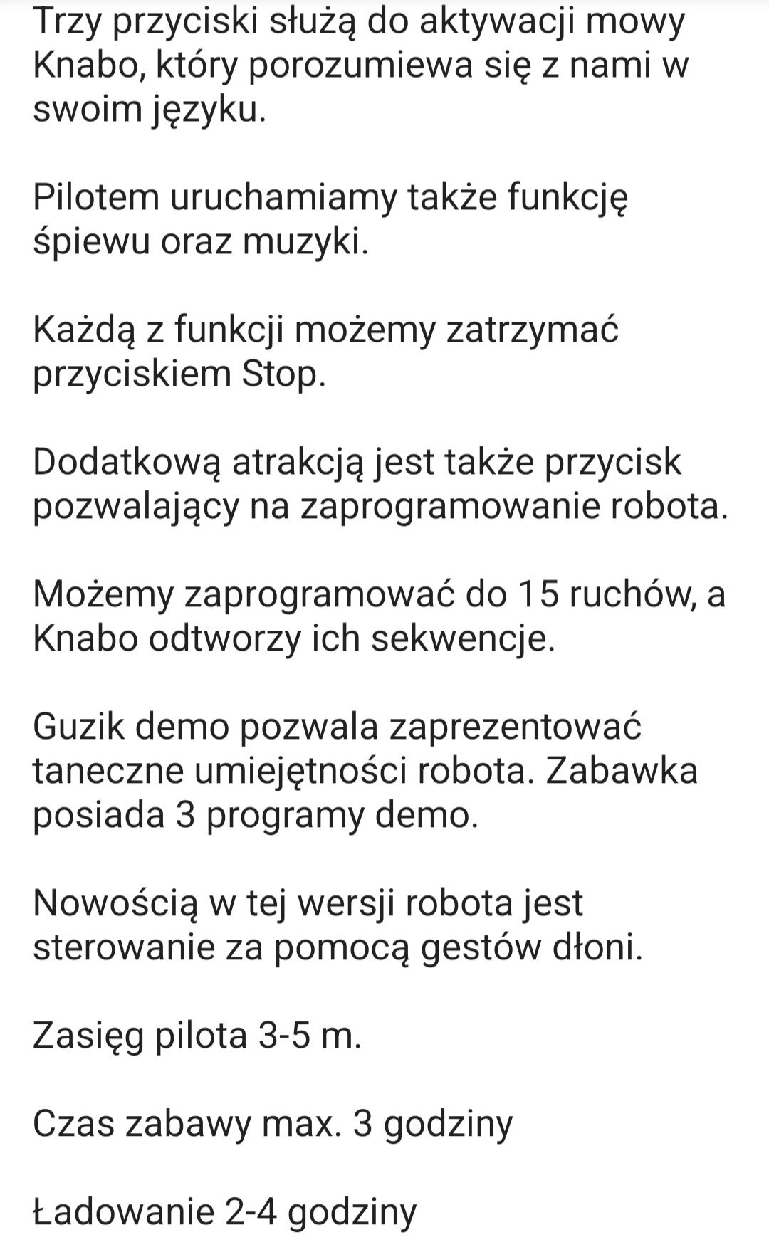 Robot knabo smart