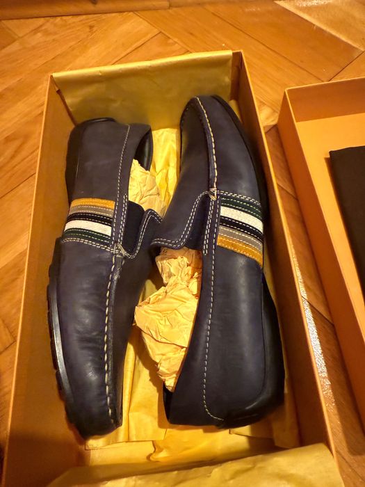 Granatowe Mokasyny Tod’s