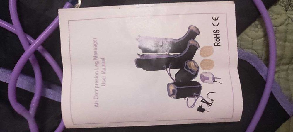 Массажер для ніг електро повітряний для відновлення кровообігу