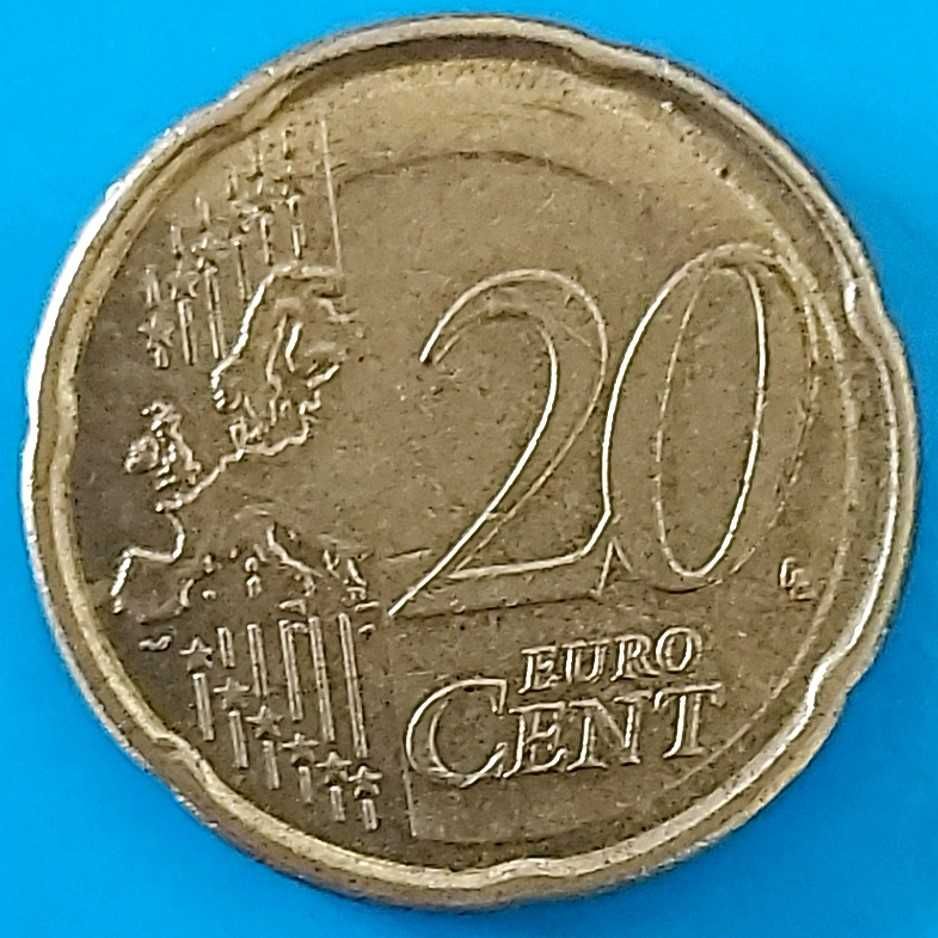 20 Cêntimos de 2007 da Bélgica