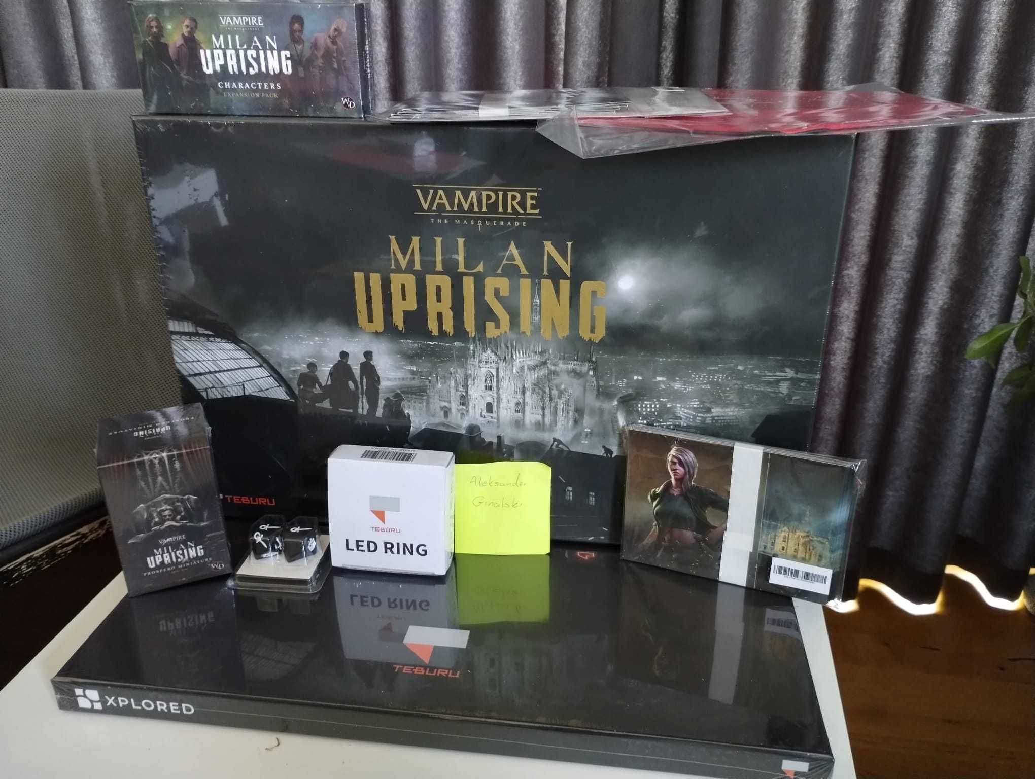 Vampire: The Masquerade - Milan Uprising + Teburu