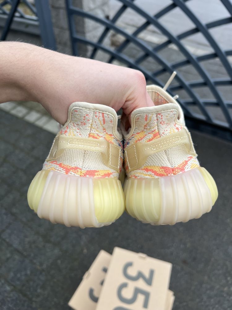 Adidas Yeezy Boost 350 V2 MX Oat sneakersy niskie kolorowe 36 2/3