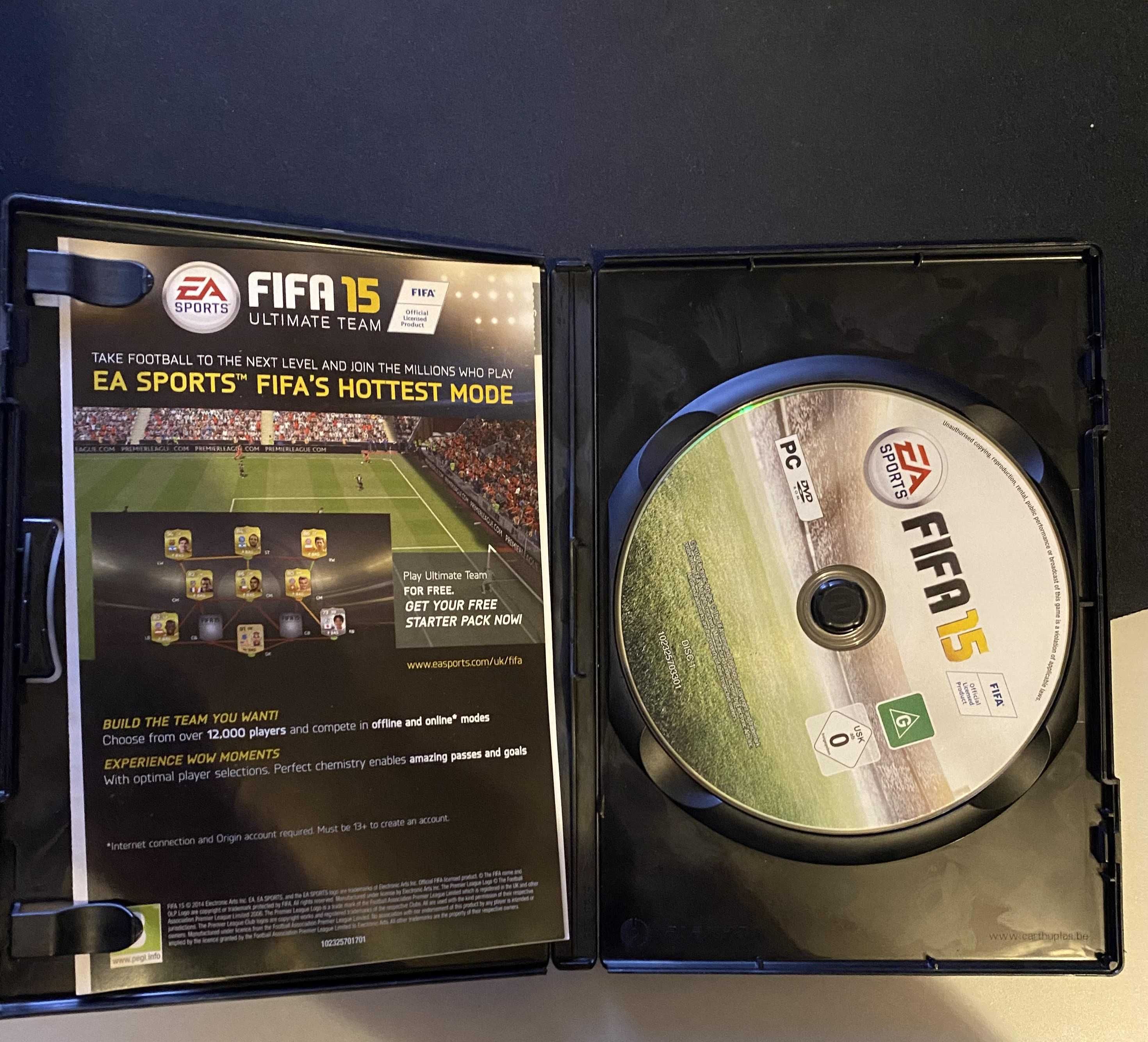 Fifa 15 para o PC , jogado 1 vez