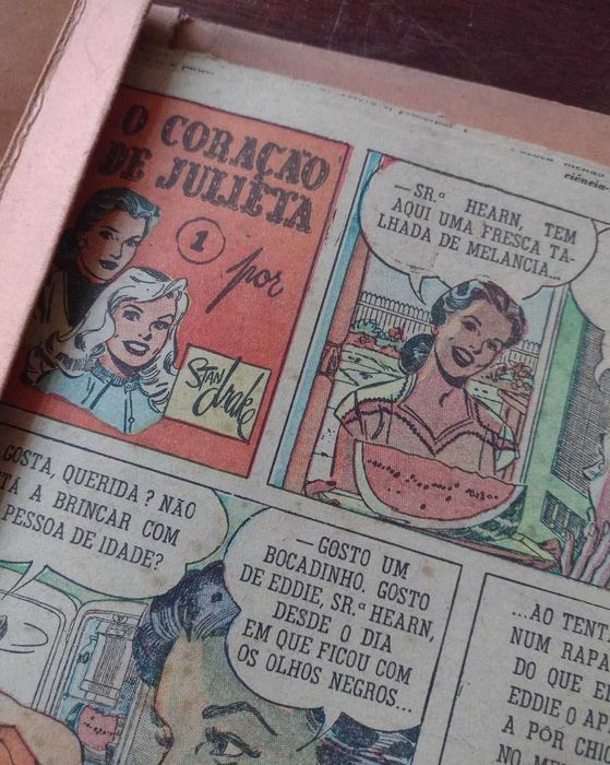 O Coração de Julieta - BD Anos 50 Raríssima