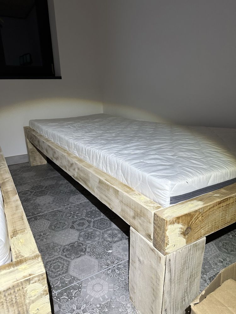 Łóżka łóżko  bez materacy 90cm 80cm x 200cm