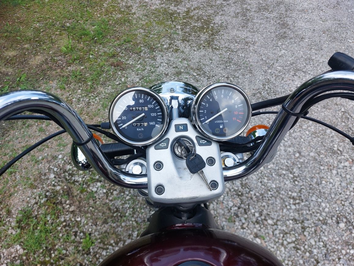 Hyosung Cruise Ga 125 kat B A1, choper, ( jak virago rebel daelim )