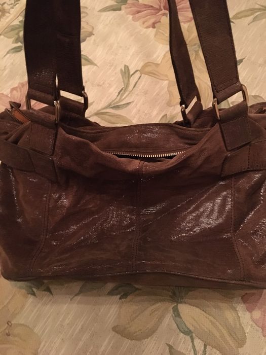 Сумка кожаная , натуральная