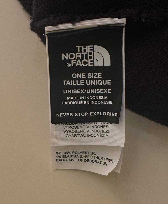 Шапка чоловіча The North Face Black Beanie Cap 3 Оригінал