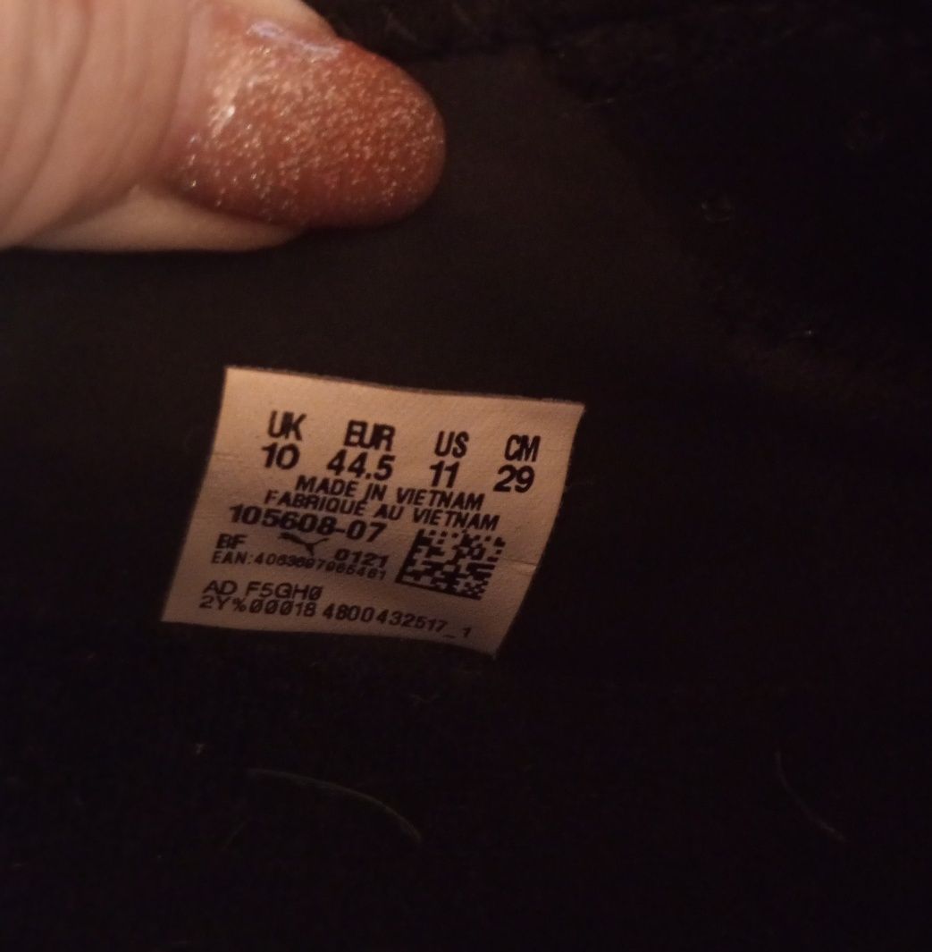 Кожаные бутсы/Puma/44,5