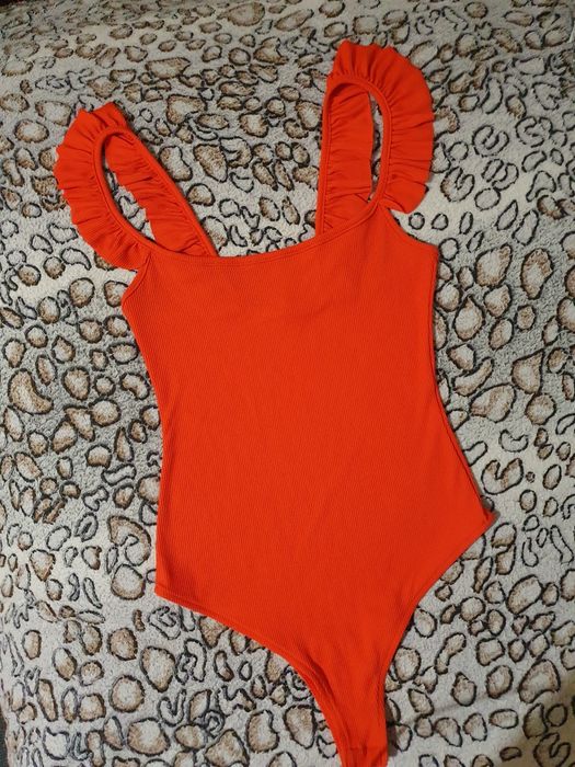 Боді жіноче в рубчик від ZARA ЗАРА, Нове, розмір S