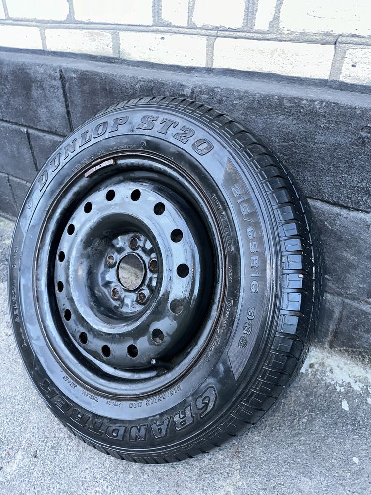 Резина DUNLOP GRANDTREK ST20 215/65 R16 с Диском