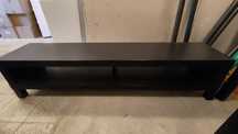 Szafka Ikea pod TV, czarnybrąz, 160x35x36 cm
Szafka pod TV, czarnybrąz
