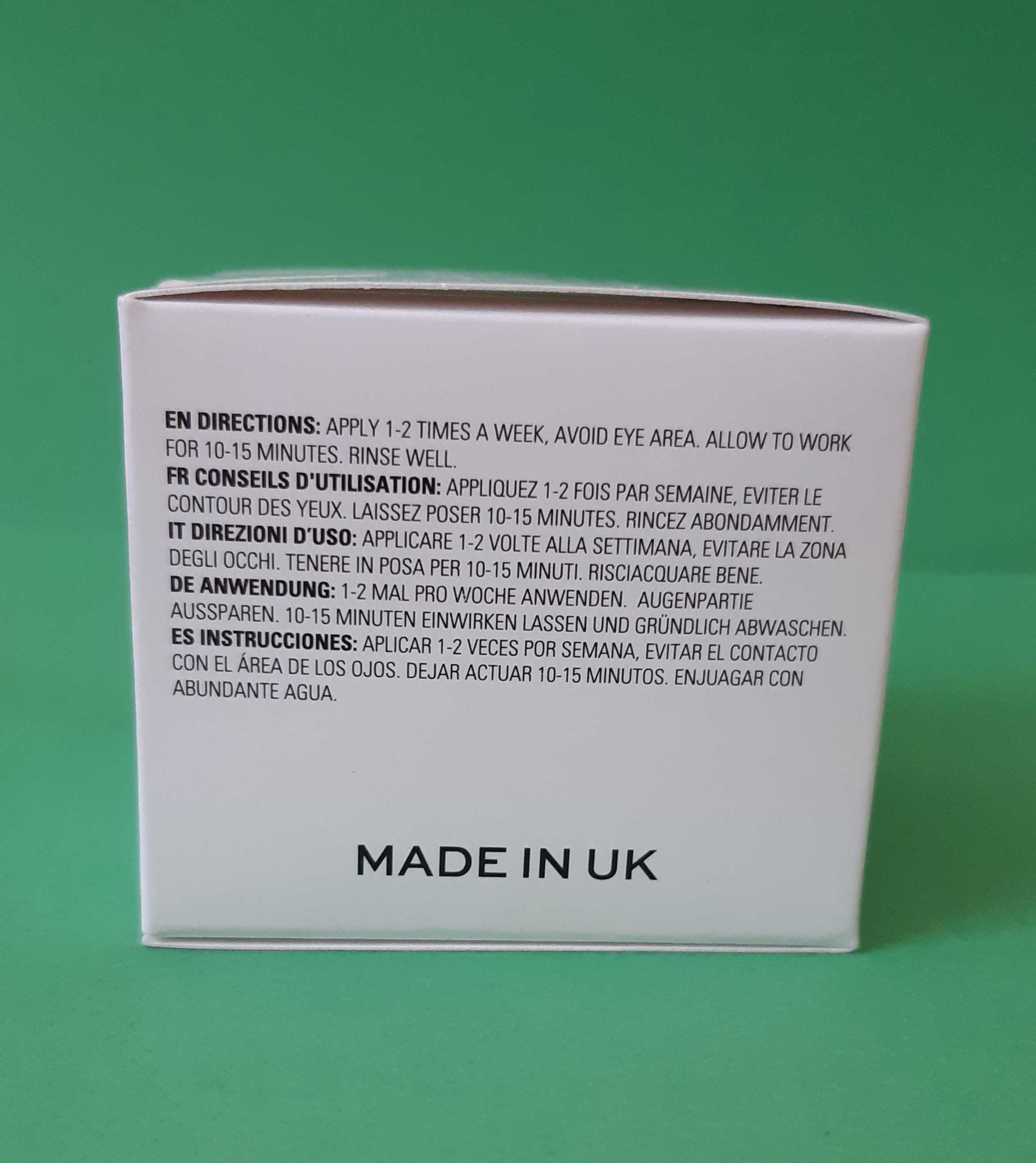 Revolution Charcoal Purifying mask