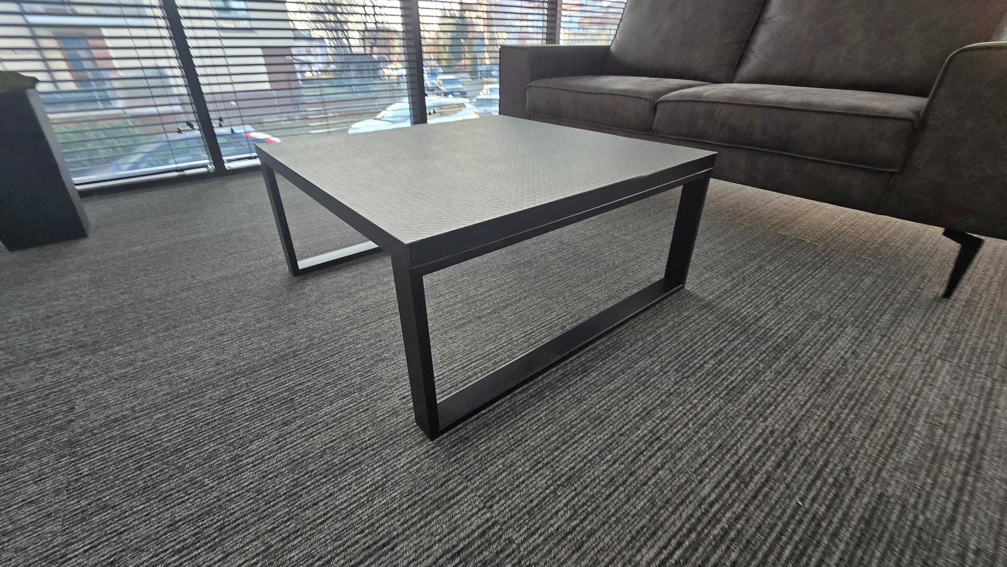 STOLIK kawowy LOFT metalowe nogi do biura i salonu_nowoczesny