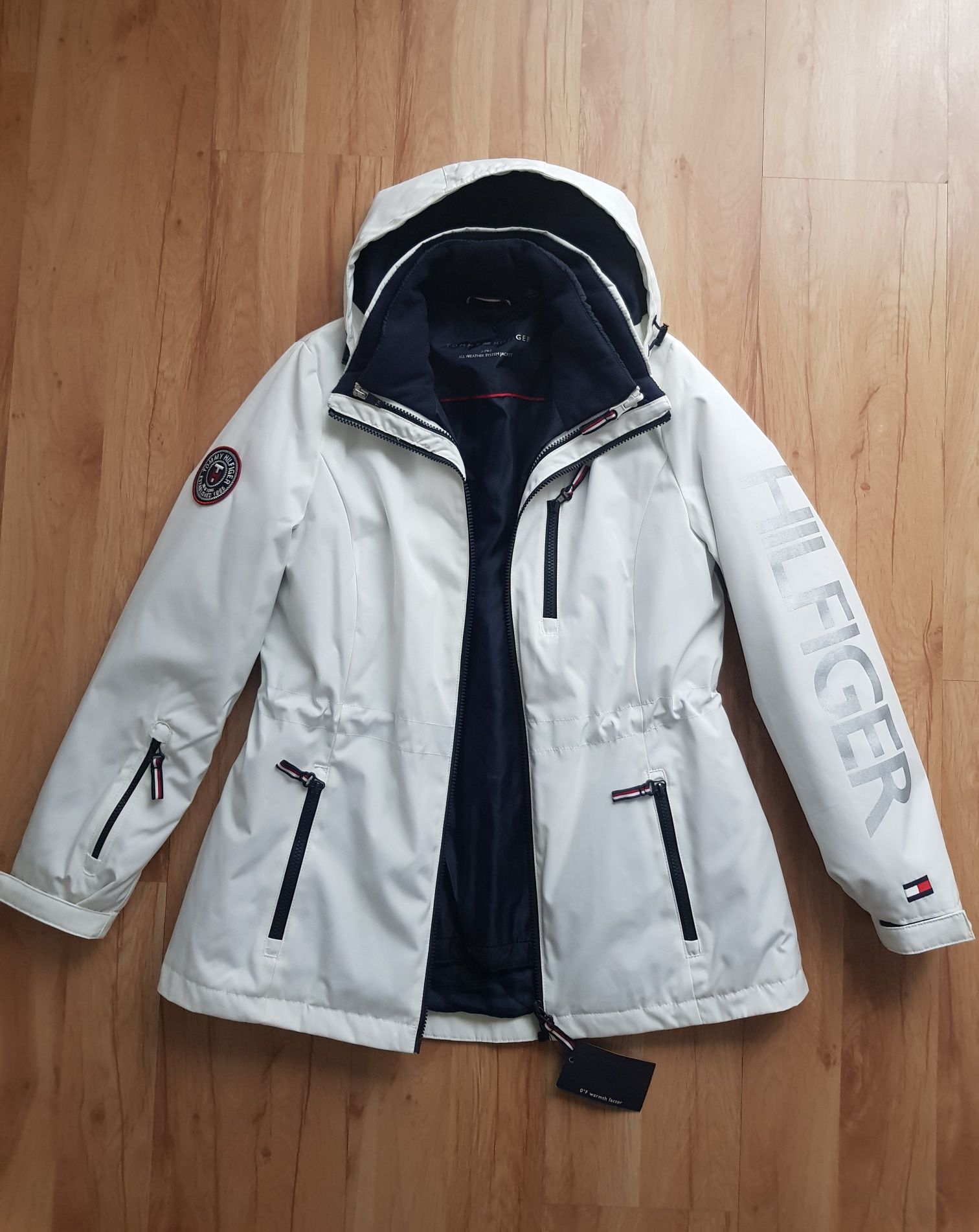 Kurtka 3 w 1 Tommy Hilfiger S/M, NOWA