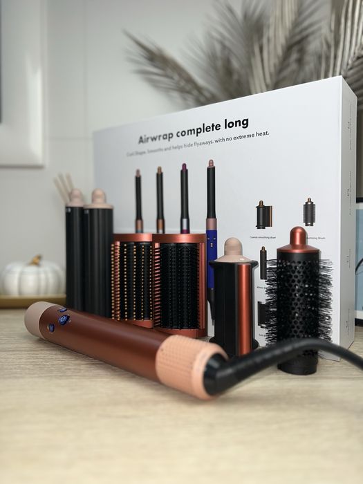 Dyson Airwrap HS05 Strawberry — стайлер 6 насадок для волосся