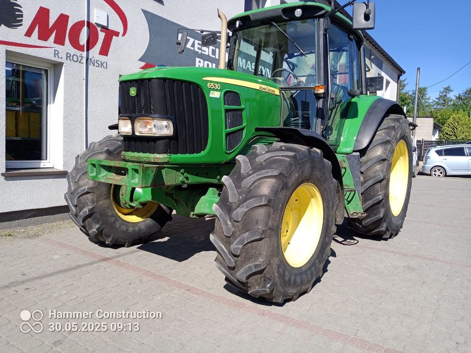 JOHN DEERE 6530 świeżo sprowadzony