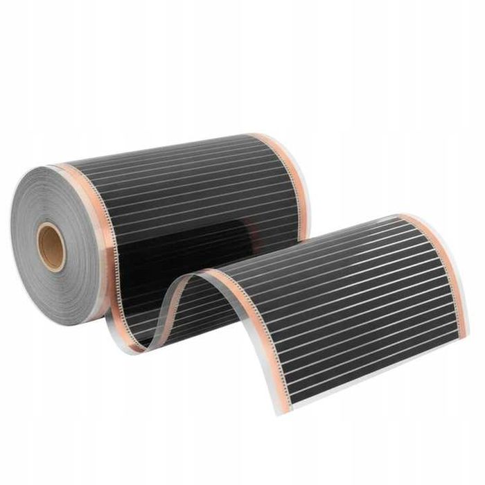 Folia grzewcza 150W/m2/szer.50cm, (1mb.),  mata, ogrzewanie podłogowe