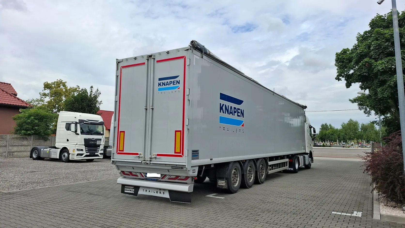 Volvo FH 460 GLOB + KNAPEN / ZESTAW / RUCHOMA PODŁOGA  Naczepa KNAPEN 2022 JAK NOWA ! / Możliwość finansowania EFL