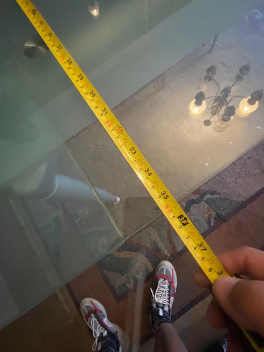 Mesa de Vidro Extensível  - Sala de Jantar