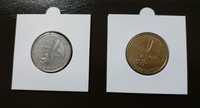 Conjunto moedas de Angola 50 e 100 kwanzas 40º Aniv. independência