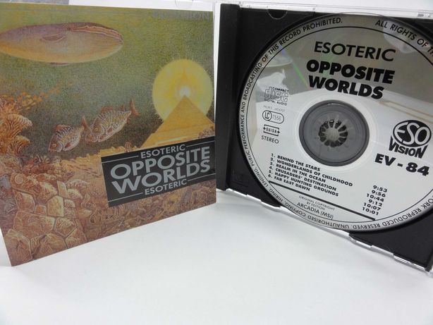 CD Esoteric OPPOSITE Worlds.Лиценз.EV-84.Редкий!ESO VISION.6 треков.