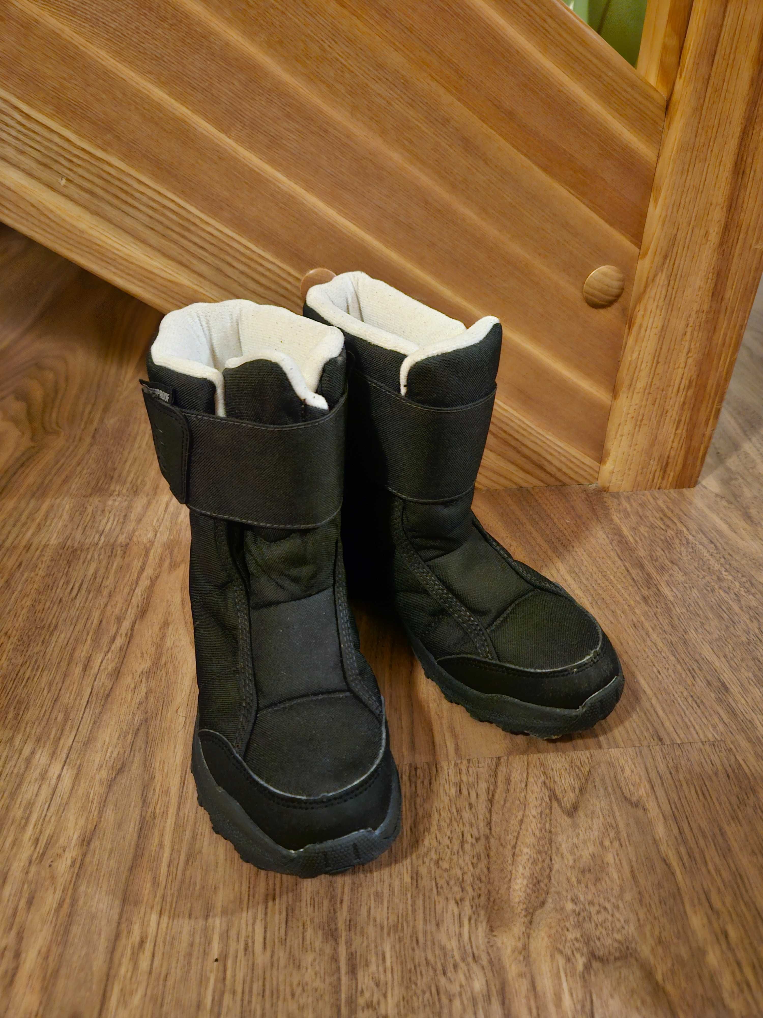 Buty Turystyczne Śniegowce Quechua Wodoodporne Decathlon 32cm Nowe!