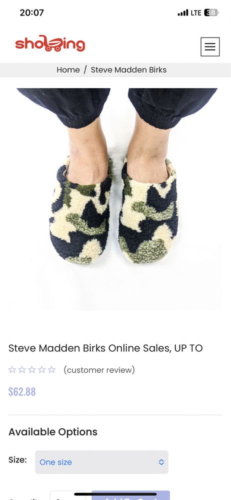 Біркенштоки Steve Madden Birks