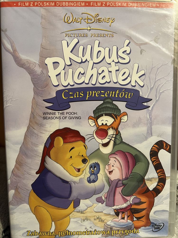 Kubuś Puchatek. Czas Prezentów dvd 2005 NOWE pierwsze wydanie Imperial