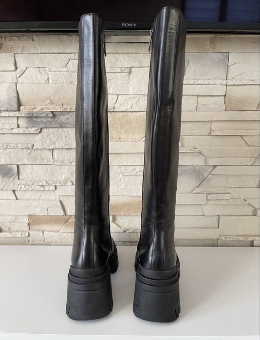 Kozaki skórzane BADURA NOWE rozmiar 38