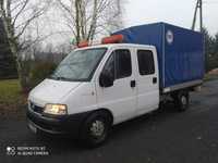 Fiat Ducato brygadówka 7 osobowy plandeka 2006