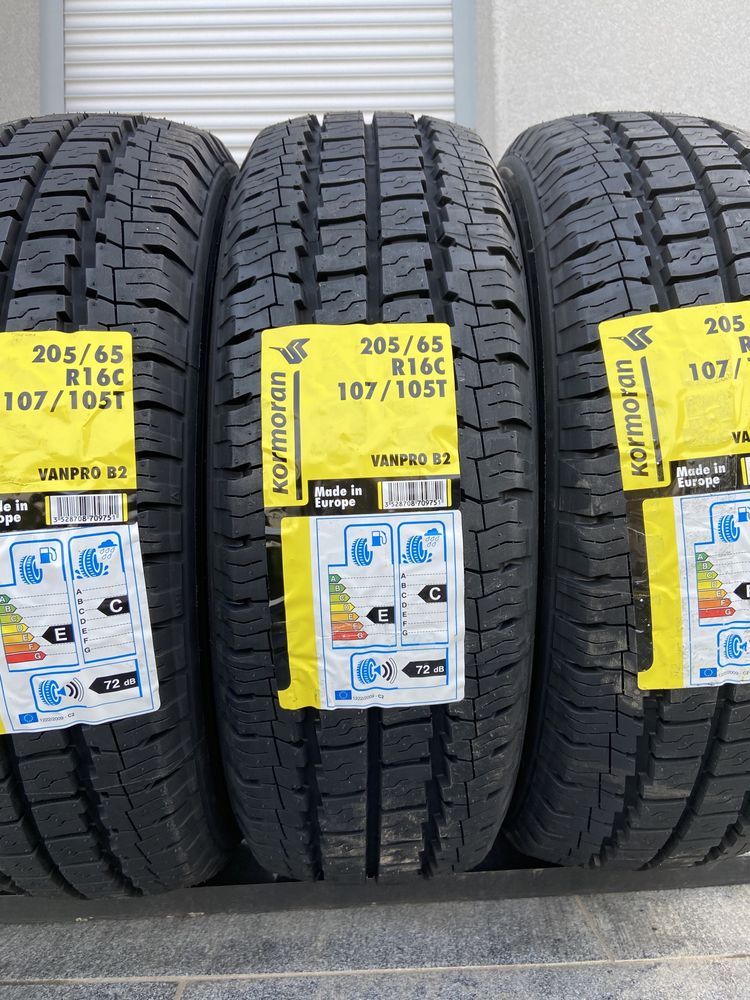 PROMO! x4 Letnie 205/65R16C KORMORAN VanPro B2 107/105T prod 2022r